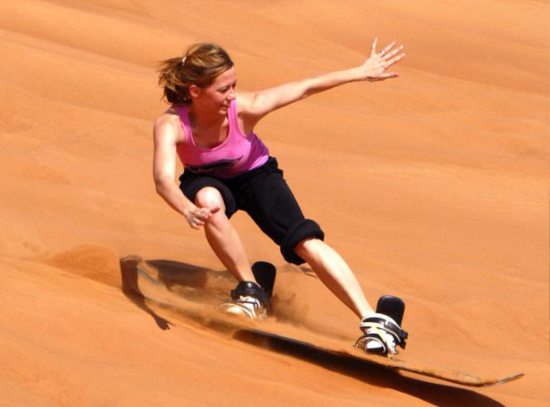 sandboarding